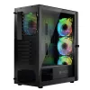 Logic ARAMIS ARGB MINIDI USB 3.0 korpuss melns