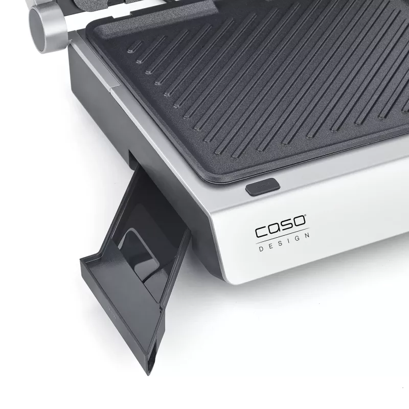 Caso Double Contact Grill | SteakChef | Kontaktgrils | 2000 W | Nerūsējošais tērauds