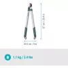Gardena zaru griezēji EasyCut L Pelēks/tirkīzzils 50 cm (12031-88)