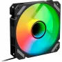 SHARKOON SHARK Mirror 120mm ARGB PWM Case Fan - Melns
