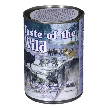 TASTE OF THE WILD Sierra Mountain - Mitrā suņu barība - 390 g