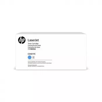 HP 507A - CE401YC - CQ - atvērta kaste - Project Packaging - Ciānas toneris