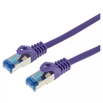 Tīkla kabelis LOGON TCR55SS100V Cat5e F/UTP (FTP) violets 10 m RJ-45–RJ-45