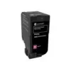 Lexmark 74C20M0 tonera kasetne 1 gab. Oriģināla fuksīna