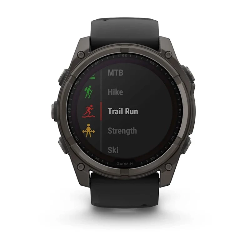Garmin fenix 8 3.56 cm (1.4) 51 mm Digital 280 x 280 pikseļi Skārienekrāns Titāns Wi-Fi GPS (satelīts)