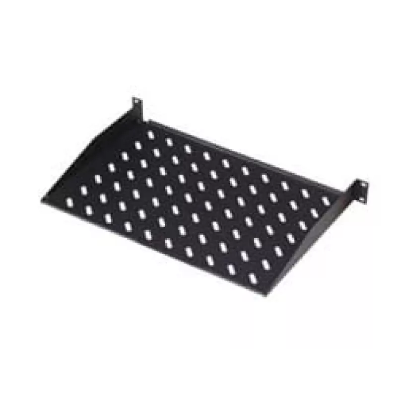 Plaukts fiksētai uzstādīšanai Digitus DN-19 TRAY-1-400-SW