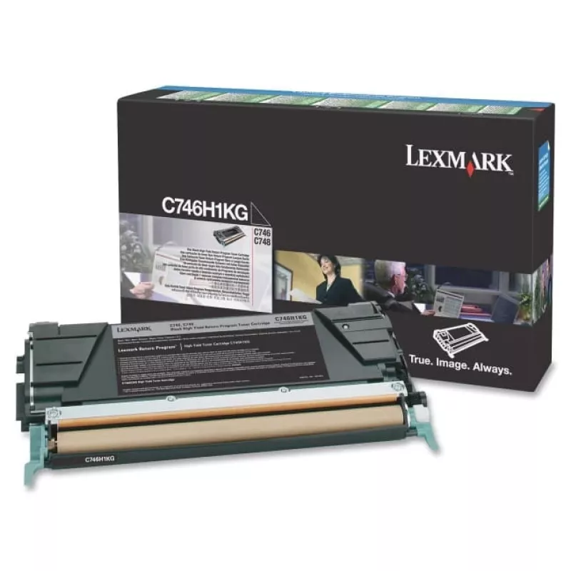 Toner Lexmark C746H1KG Melns 10000 lapaspuses