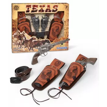 Gonher Coffret Texas Revolver 8 patronas (234/0)