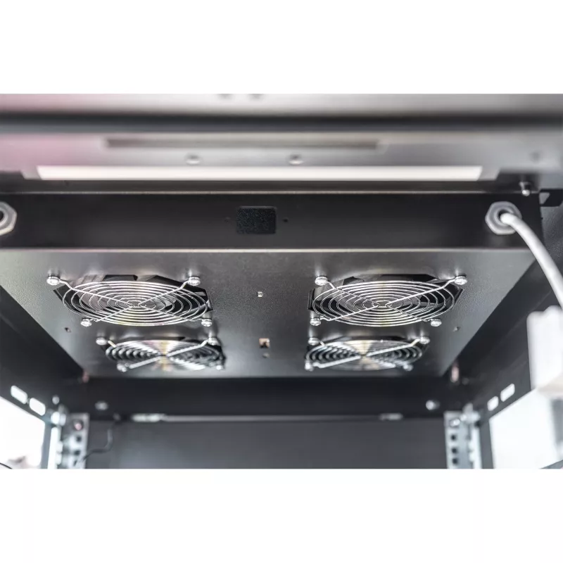 Dzesēšanas bloks Digitus DN-19 FAN-4-B-N