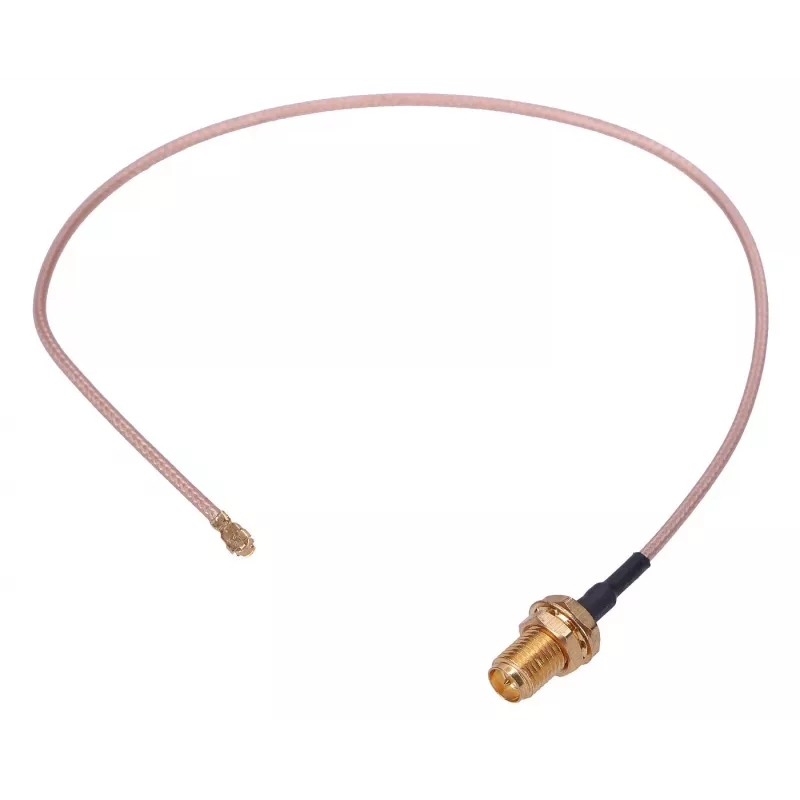 Koaksiālais kabelis Extralink U.FL uz RP-SMA, 25 cm, zemi zudumi