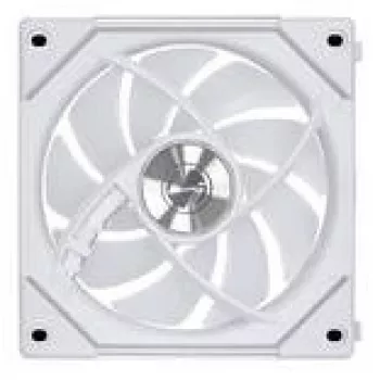 Datora korpusa ventilators Lian Li Uni Fan 12RSLIN3W 120 mm Balts, 12 V, 0.2–2100 RPM, 2.66 mmH2O, FDB