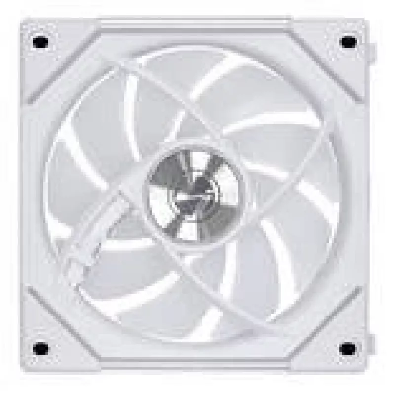 Datora korpusa ventilators Lian Li Uni Fan 12RSLIN3W 120 mm Balts, 12 V, 0.2–2100 RPM, 2.66 mmH2O, FDB