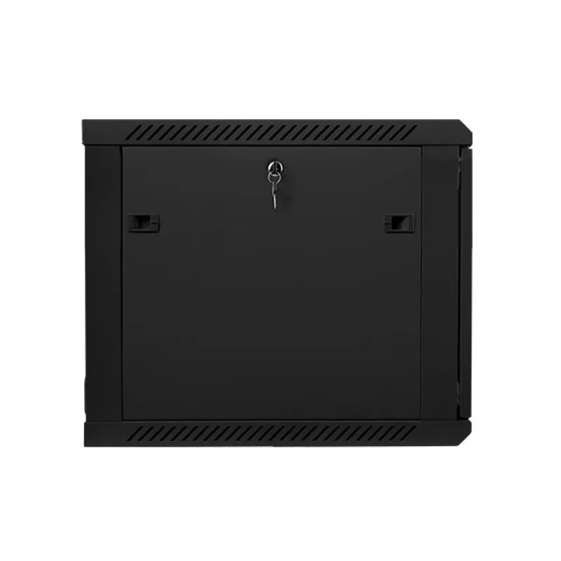 Sienas skapis LANBERG 9U 19 collu WF01-6609-10B, 600×600×507 mm, 60 kg, IP20, melns