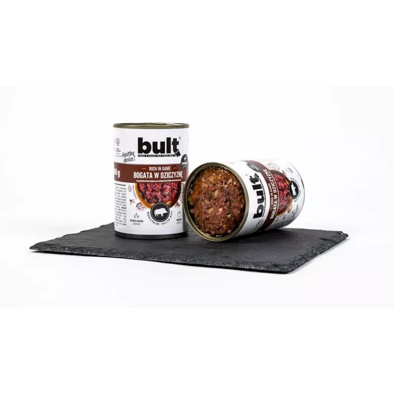 BULT bagāts ar medījumu - Mitrā suņu barība - 400 g