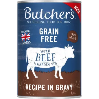 Mitrā suņu barība butcher's Oriģināls Recipe in gravy Beef — 400 g