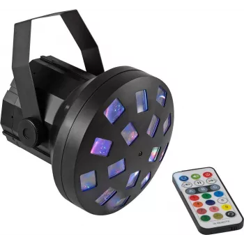 LED efekta gaisma EUROLITE Mini Z-20 USB — 7 krāsas, kompakta, ar USB barošanu