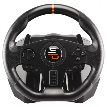Subsonic SA5595-PC spēļu kontrolieris melns USB stūre + pedāļi