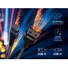 Tracer 47486 USB A - Lightning M/M 1m kabelis sarkans
