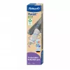 Stick pen Pelikan Twist eco Blue pelēka vienmērīga rakstīšanas komforts