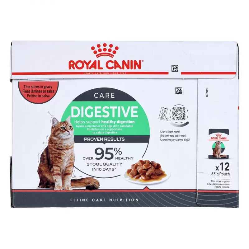 Royal Canin Digest Sensitive Care - mitrā kaķu barība - 12x85g