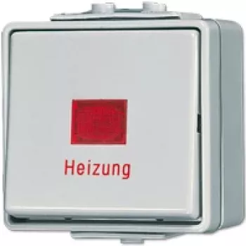 Jung 606 HW Elektriskais slēdzis 1P balts (606HW)