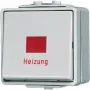 Jung 606 HW Elektriskais slēdzis 1P balts (606HW)