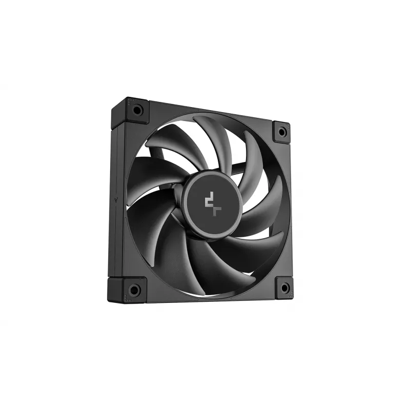 Ventilators DeepCool FD12 12 cm melns 400-2050 RPM 109 m³/h