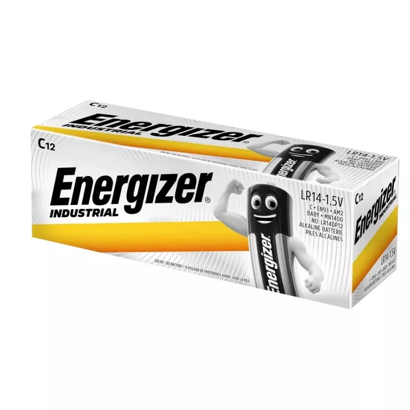 Energizer baterijas Industrial Pro D LR20 1.5V 12 gab.