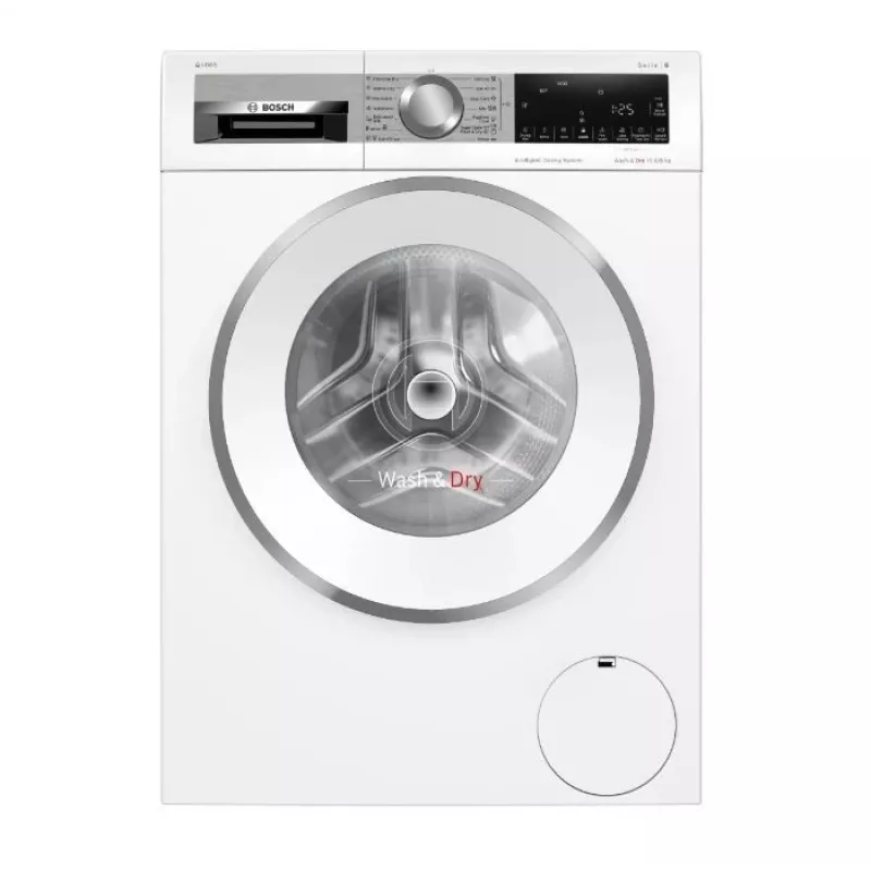 Bosch WNG254A9BY veļas mazgāšanas un žāvēšanas iekārta 10,5 kg / 6 kg 1400 apgr./min balta