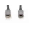 DIGITUS USB-C AOC AV savienojuma kabelis 10m 4