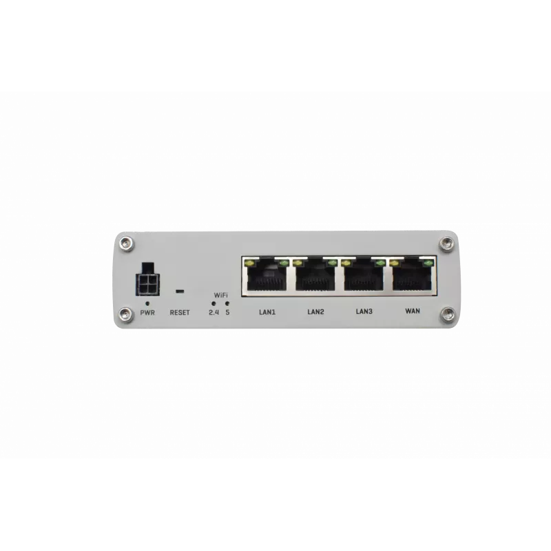 Teltonika RUTX10 bezvadu maršrutētājs Gigabit Ethernet Divjoslu (2.4 GHz / 5 GHz) Balts