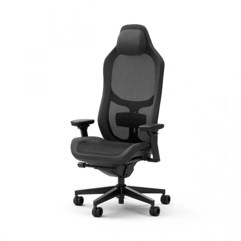 Fractal Design Refine Mesh spēļu krēsls - Melns