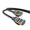 Baseus Ethernet RJ45, 10Gbps, 1m tīkla kabelis (melns)