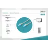Digitus DK-1512-150 RJ45 tīkla kabelis CAT 5e U/UTP pelēks 15m