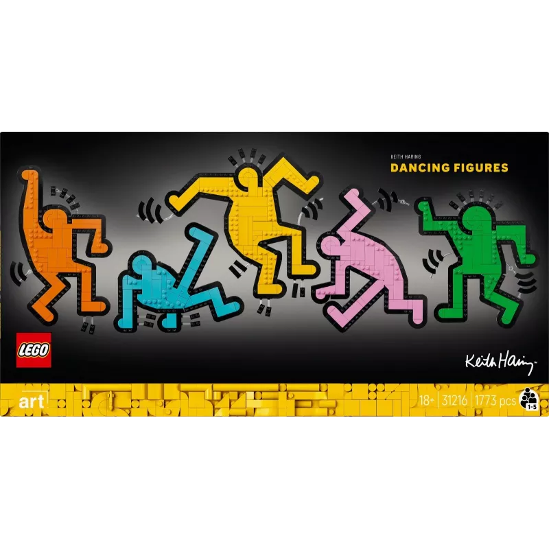 LEGO ART 31216 Keith Haring - Dejojošās figūras