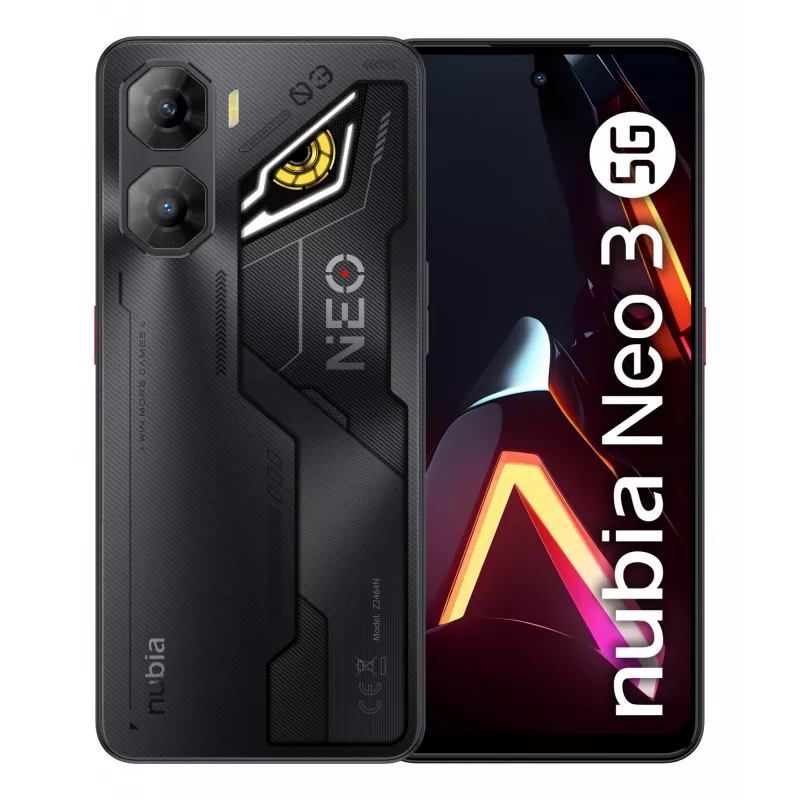 Viedtālrunis Nubia Neo 3 5G 8/256GB Shadow Melns