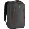 WENGER City Upgrade 40.64cm 16Zoll portatīvā mugursoma ar šķērsvirziena dienas somu, pelēka