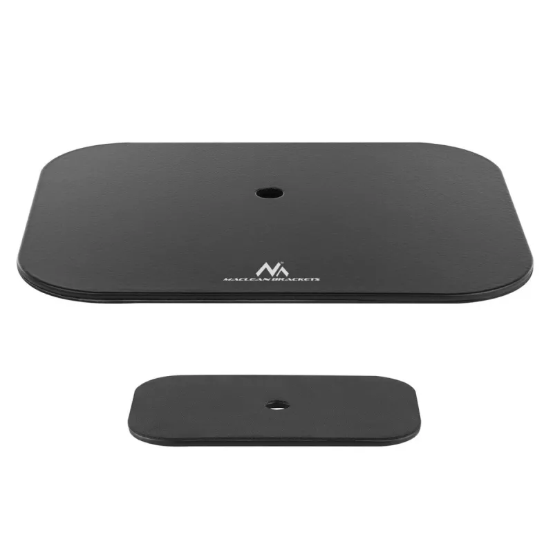 Maclean MC-929 galda virsmas pastiprinājuma plāksne monitora galda stiprinājumiem, melna