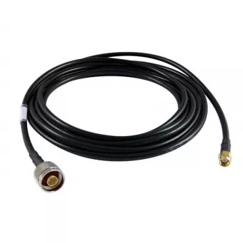Koaksiālais kabelis ALLNET ANT-CAB-LMR195-SMAM-NM-1000 10 m SMA vīrišķais N-veida vīrišķais
