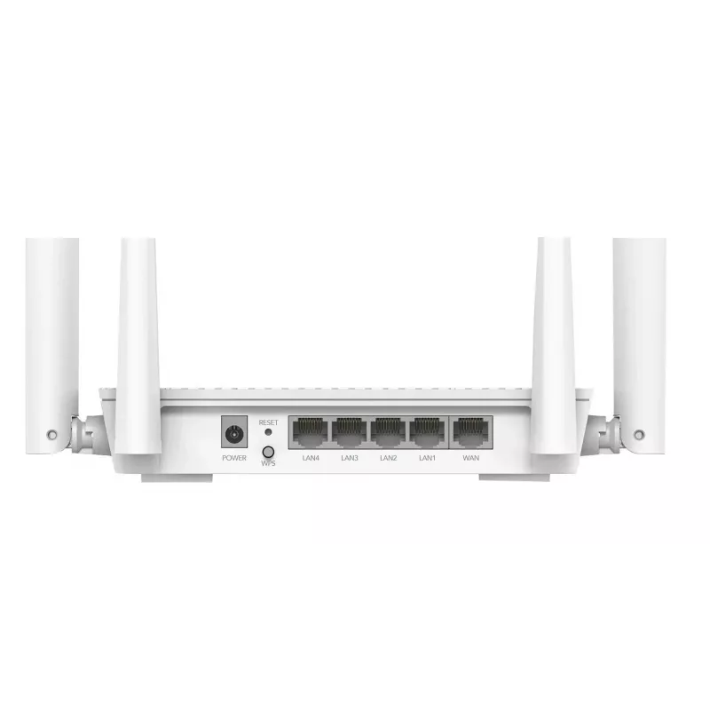 Bezvadu maršrutētājs Cudy AX3000 (Wi‑Fi 6 divjoslu 2.4/5 GHz, Gigabit Ethernet, 4x LAN, 2402+574 Mbps)