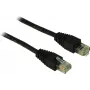Inter-Tech AC LAN-kabelis CAT5 UTP, 15,0m melns