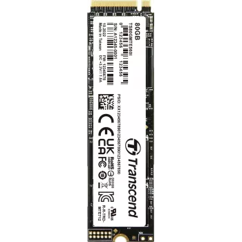 Transcend MTE560I 80 GB iekšējais M.2 PCIe NVMe SSD 2280 PCIe NVMe 4.0 x4 rūpnieciskais TS80GMTE560I
