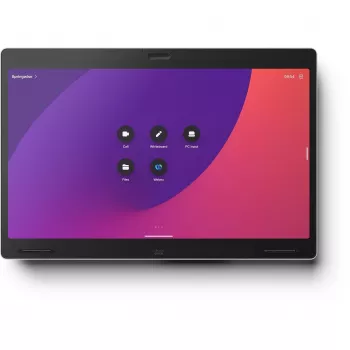 Video konferenču ierīce Cisco Webex Board Pro 55 G2 — 55 collu interaktīvs displejs, sertificēts Microsoft Teams Rooms