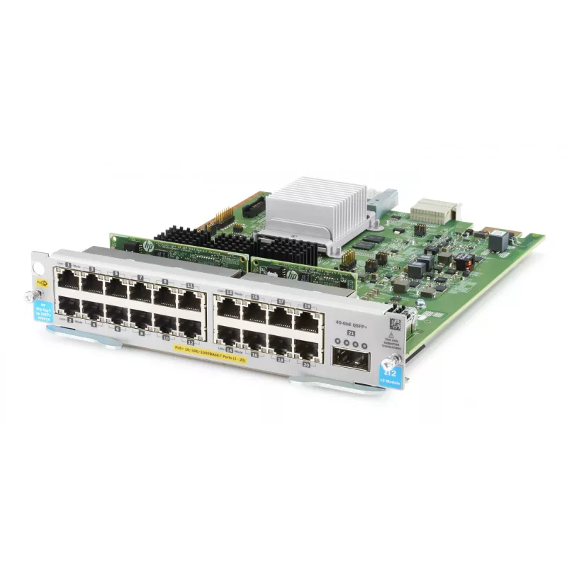 20-portu PoE+ MACsec komutatora modulis HPE J9992A