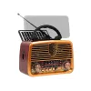 Analogais radio BLOW RA10 AM/FM saules 77-540 — AM/FM uztvērējs ar saules paneli un baterijas rezervi