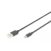 Assmann USB 2.0 savienojuma kabelis. tips A — micro B M/M. 1,0 m. USB 2.0 saderīgs. UL. melns (AK-300110-010-S)