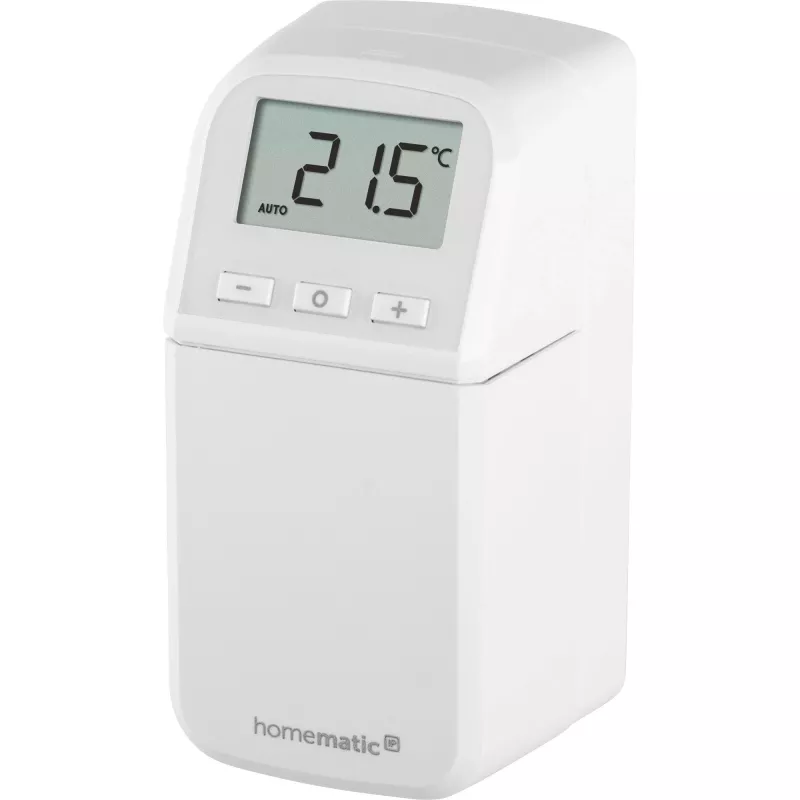 Radiatora termostats - compact plus (HmIP-eTRV-CL), apkures termostats Balts