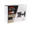 Maclean MC-416 TV Monitora sienas stiprinājums 13-32 30kg Sagāžams Pagriežams maks. VESA 100x100 Melna pulverkrāsojums LED OLED LCD Universāls Kronšteins Turētājs