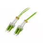 Synergy 21 S215497 - 2 m - OM5 - 2x LC - 2x LC - Male/Male - Green