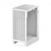 Datora korpuss DeepCool CH170 PLUS WH Midi Tower — balts, rūdīts stikls, atbalsta micro ATX/mini-ITX, GPU līdz 34,2 cm, CPU dzesētāja augstums 164 mm